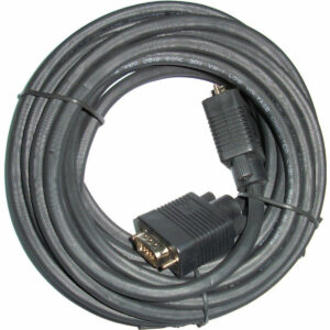 VGA Cable 3GO 5m VGA M/M Black 5 m