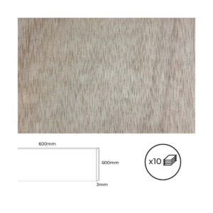 Plywood Board Bertini Calabo 60 x 60 cm (10Units)