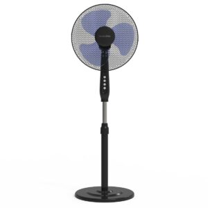 Freestanding Fan Universal Blue ZERMATT 7045B Black 45 W