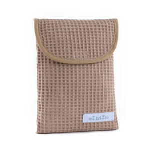 Diaper and wipes holder Mi bollito Brown Classic Elegant 1 x 25 x 18 cm