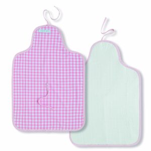 Portable baby changer Mi bollito Pink Elegant Gingham 1 x 67 x 47 cm