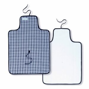 Portable baby changer Mi bollito Black Elegant Gingham 1 x 67 x 47 cm