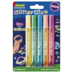 Glue Imedio Glow In The Dark Multicolour 10 ml