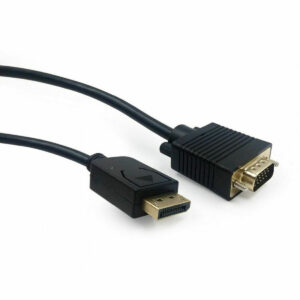 DisplayPort to VGA adapter GEMBIRD CCP-DPM-VGAM-6 Black 24 bits 1,8 m