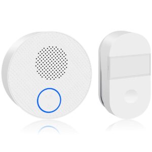 Wireless Doorbell with Push Button Bell (Refurbished A)