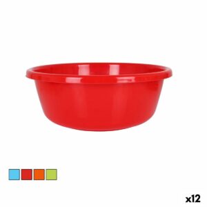 Washing-up Bowl Dem Colors 4 L Ø 28 x 11 cm (12 Units)