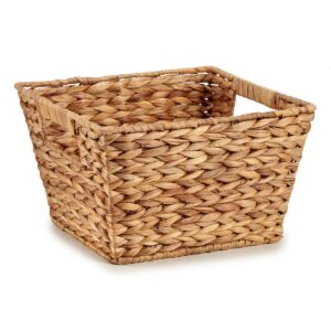 Basket Brown Metal 24 x 18 x 33,5 cm (12 Units)