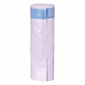 Rubbish Bags Perfumed Self-closing Lilac Polyethylene 24 Units 10 L