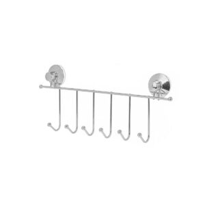 Door Coat Rack Steel ABS 39 x 16 x 4,5 cm (12 Units)