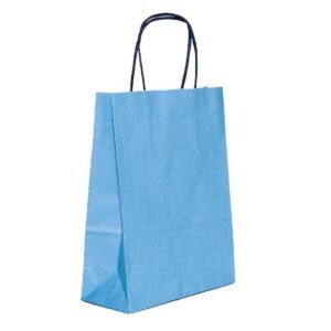 Bags Fama 21 x 11 x 29 cm Paper Light Blue With handles 25 Units