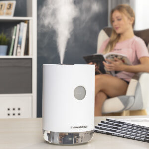 Rechargeable Ultrasonic Humidifier Vaupure InnovaGoods White (Refurbished B)